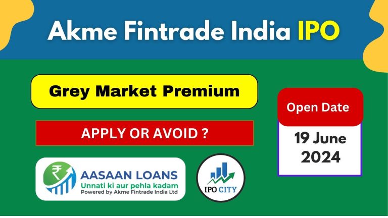 Akme Fintrade India Ltd IPO (Aasaan Loans IPO) Detail